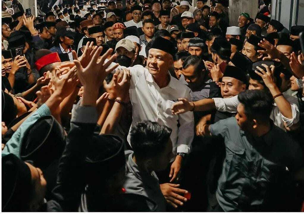 Ganjar Pranowo Berkunjung ke Garut, Temui Tokoh Agama  di Dua Pesantren Tersohor